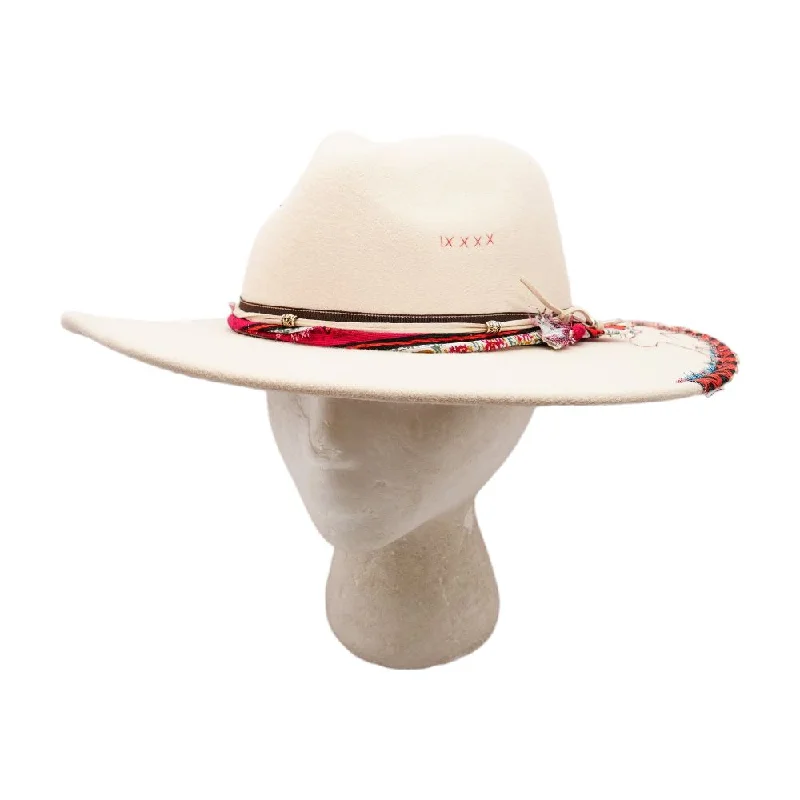 Beige Western Hat