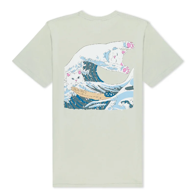 Great Wave Tee (Sage)