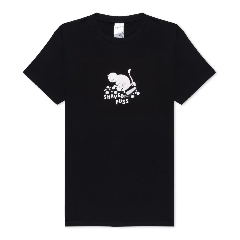 Shaved Puss Tee (Black)