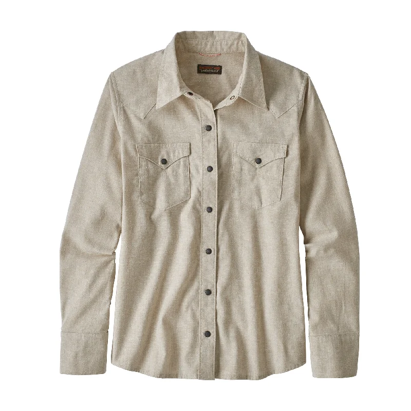 W's Long-Sleeved Western Snap Shirt