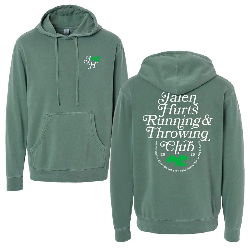 Jalen Hurts R & T Club Pigment Dyed Hoodie