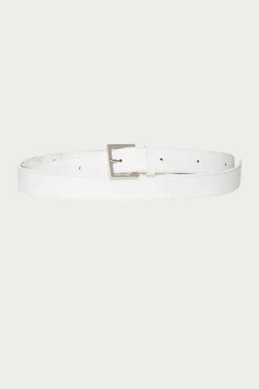 Belt In White