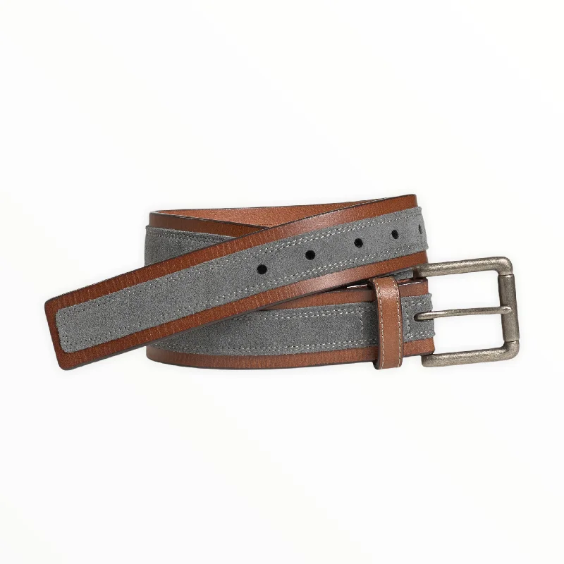 Suede Overlay Belt