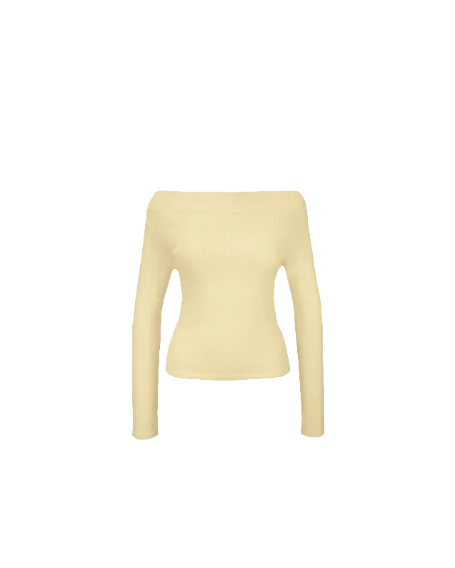 EMMA KNIT LONG SLEEVE BUTTER