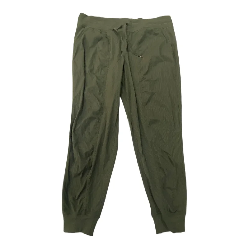 Athletic Pants By Lululemon In Green, Size: 16