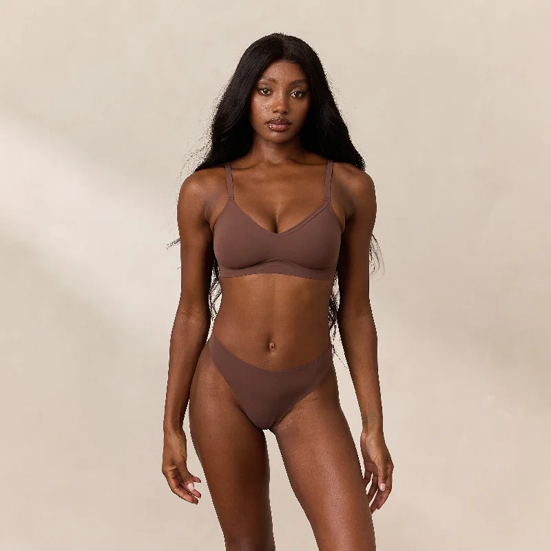 Everyday Flex Bralette - Cocoa