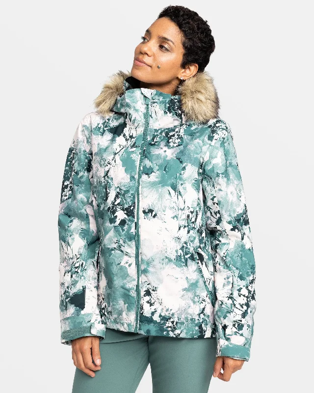 Jet Ski Snow Jacket - Sea Pine Dreamy Picture