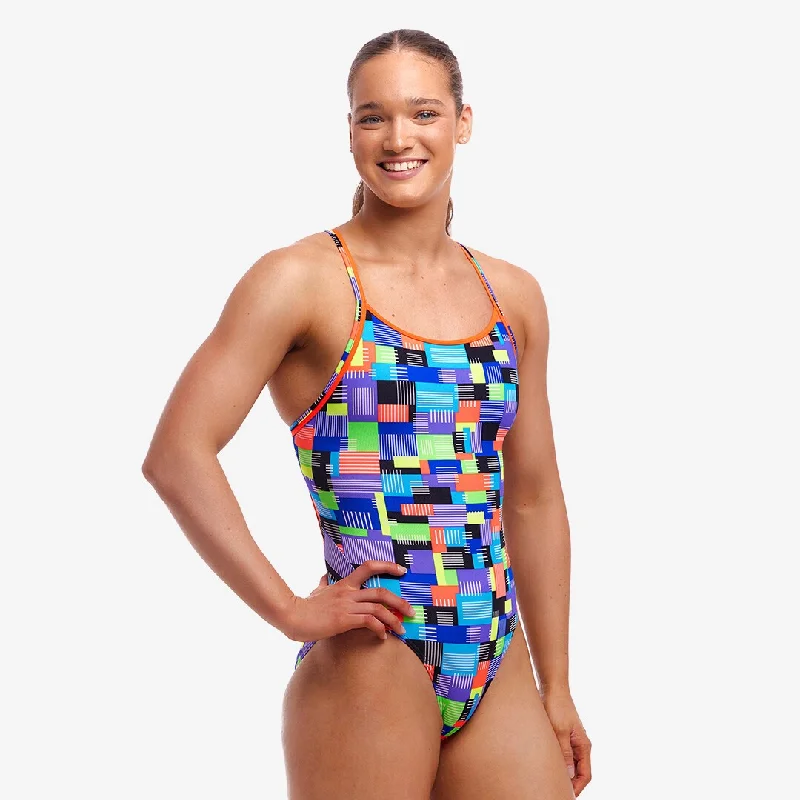 Ladies Diamond Back One Piece | Chip Set