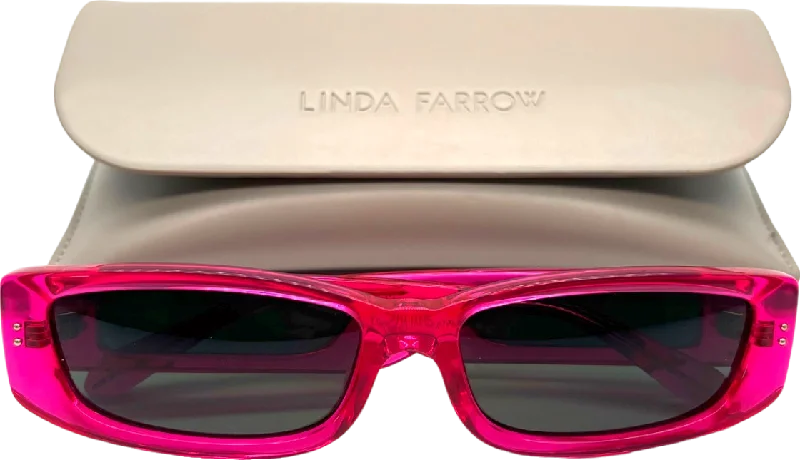 Linda Farrow Pink Talita Sunglasses