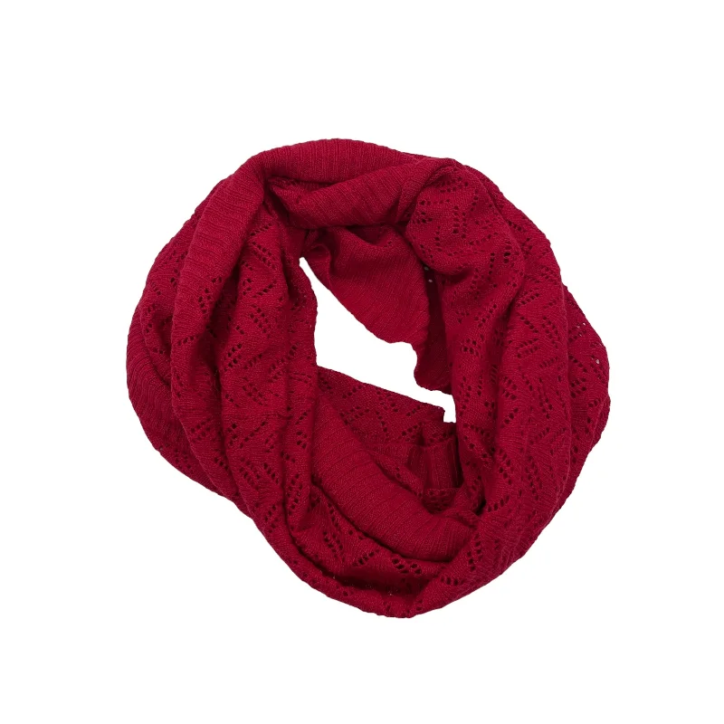 RED SCARF WINTER by CLOTHES MENTOR