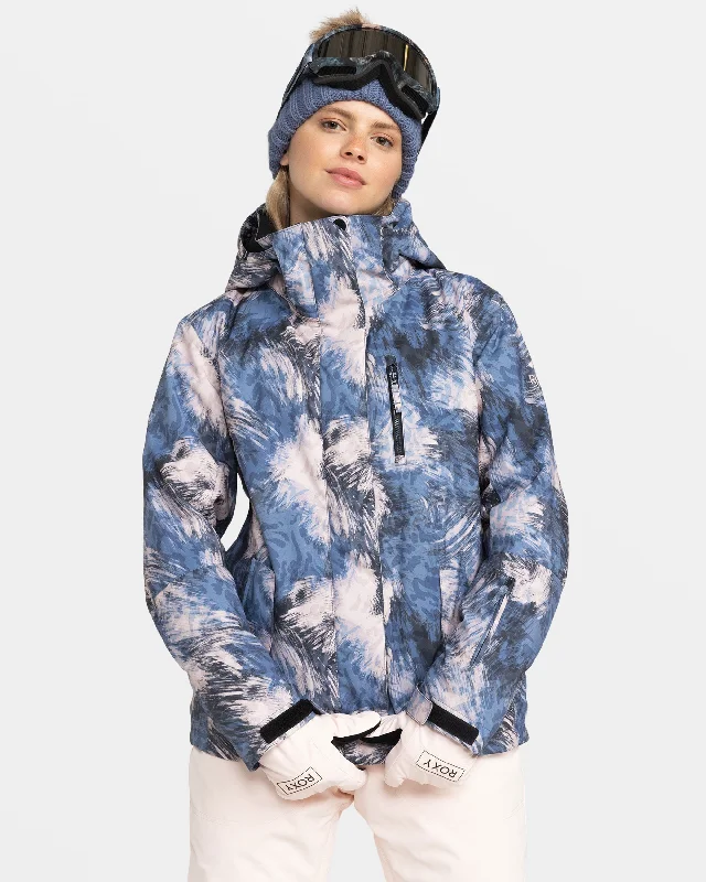 Roxy Jetty Snow Jacket - Wild Wind Darknight