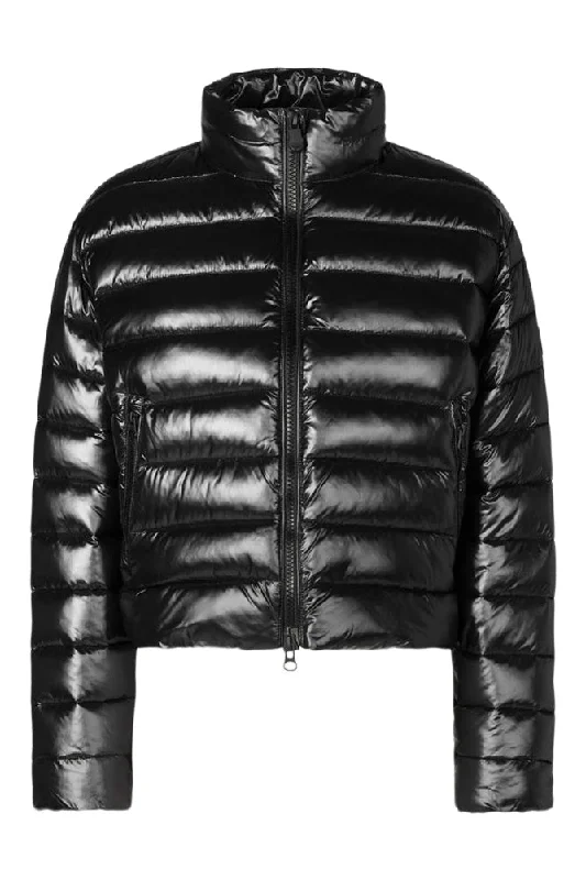 Save The Duck Myra Puffer Jacket in Black