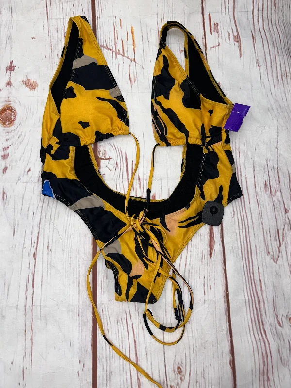 Swimsuit By Clothes Mentor In Yellow, Size: Xl