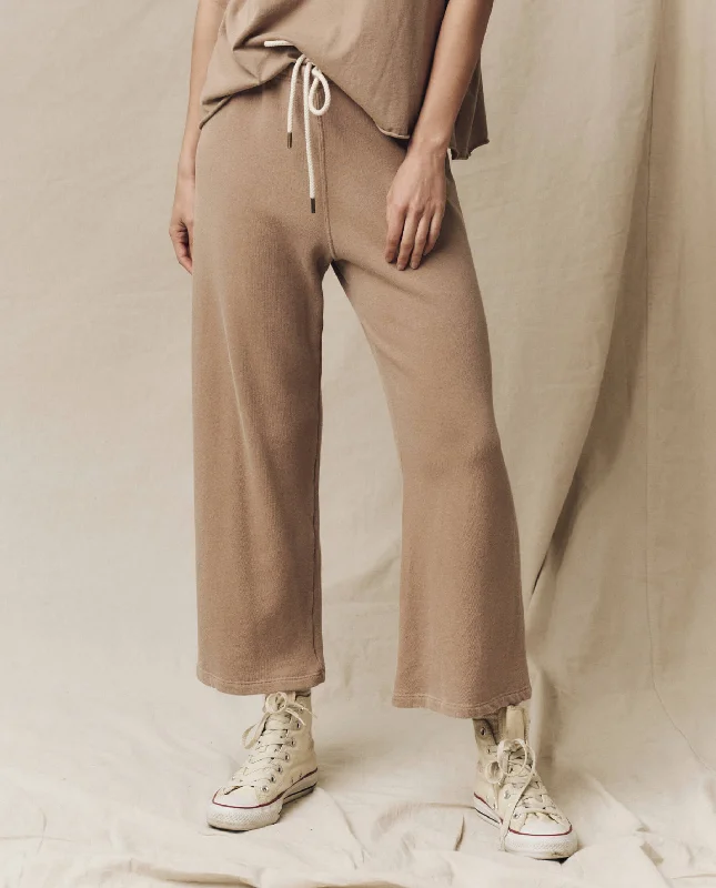 The Lap Sweatpant. Solid -- Khaki