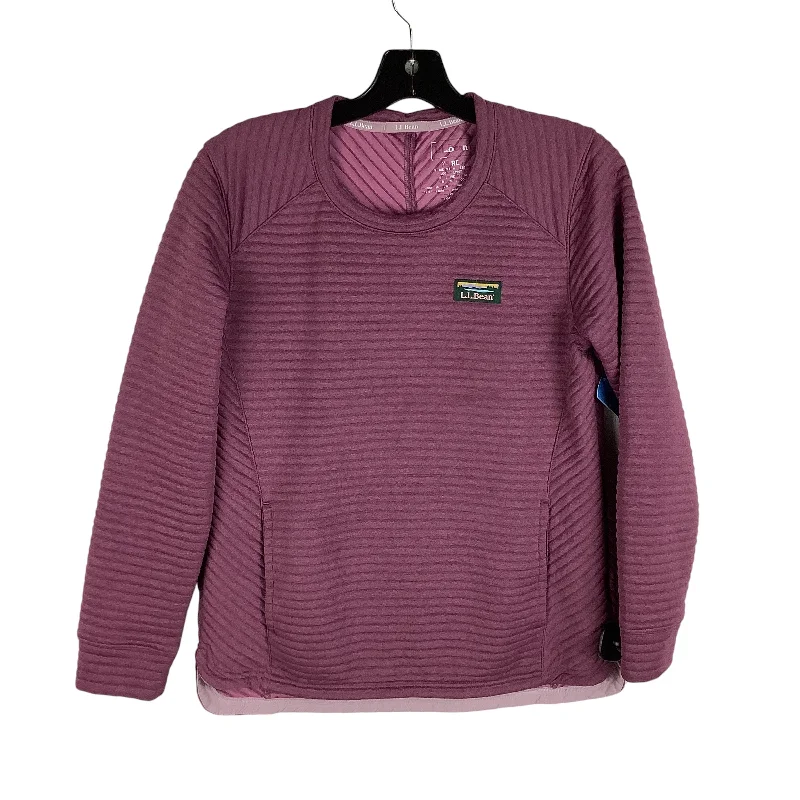 Top Long Sleeve By L.l. Bean In Purple, Size: Xs